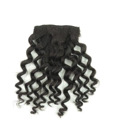 Premium 20.3 cm Pony Hair Extensions - Curly Afro-Style 100% Real Hair No. 2 Dark Brown (23g) - Perfect for Advertising & Style - Buy Online on GoSupps.com