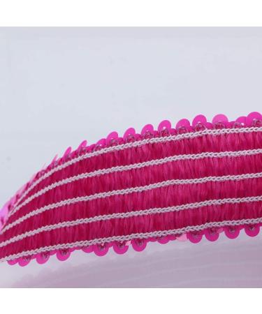 Minkissy 1pc Sparkly Headbands Women s Fashion Headbands Athletic Headbands for Women Hair Bands Mermaid Headband for Girls Bling Head Band Glitter Headbands Adjustable Miss Baffle Sports Rosy - Buy Online on GoSupps.com