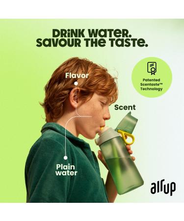 air up Click Turle Green Bouteille d'eau originale Click Turle Green avec dosettes en 5 saveurs Gourde avec ar me sans sucre Passe au lave-vaisselle Sans BPA - Buy Online on GoSupps.com