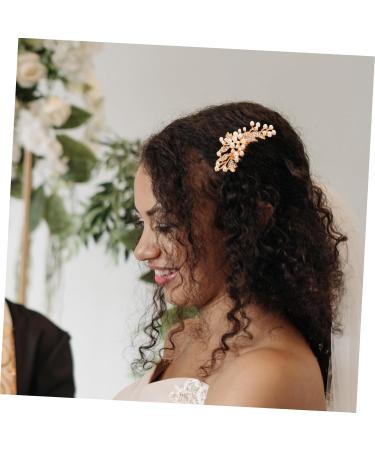 MERRYHAPY Bridal Hair Accessories Wedding Hair Accessories for Bridal Wedding Hair Side Comb Bride Hair Accessories Hair Comb for Women Hair Side Comb for Girl Pearl Hair Side Comb - Buy Online on GoSupps.com