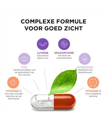 ZeaForce Achieve Perfect Vision Daily with Just 1 Capsule | Concentrated Formula for Optimal Eye Health - Buy Online on GoSupps.com