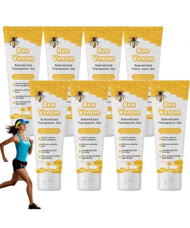Aeehfeng Bee Venom Joint Therapy Pain Relief Gel, 30 g Aeehfeng New Zealand Bee Venom Joint Relief Gel, Aeehfeng Bee Venom Pain Cream, Aeehfeng Bee Venom Pain Relief Gel (8 Pieces)