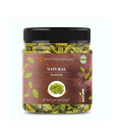 Spices Origin Fresh Afghani Green Raisins | Dakh | Kishmish 250g_Packing May Vary