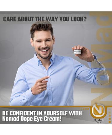 Men's Anti-Aging Eye Cream - Reduce Puffiness & Bags - Natural Skin Tightening Formula - Dark Circle Treatment - USA Made - 0.5 oz - Buy Online on GoSupps.com