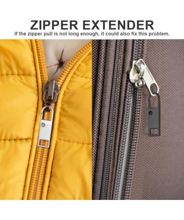 Hotut Zipper Pulls - 10 Metal Removable Zipper Pulls for Jackets Jeans Boots & More | Durable & Versatile - Buy Online on GoSupps.com