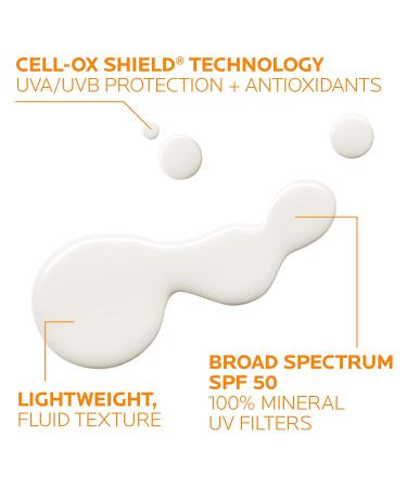 La Roche-Posay Anthelios Mineral Ultra-Light Face Sunscreen SPF 50 | Zinc Oxide, 100% Mineral Sunblock for Sensitive Skin - Buy Online on GoSupps.com