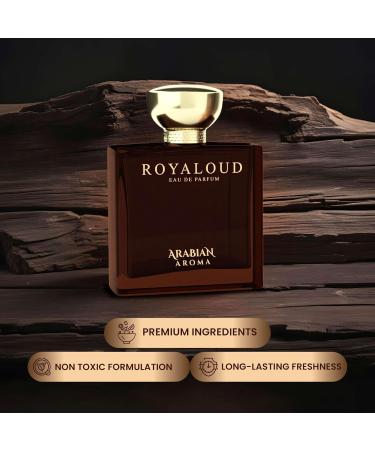 Ara./bian Aroma Royal Oud Perfume for Men Sophistication and Elegance bold lasting Impression For a MATURE MAN Eau De Perfume - Buy Online on GoSupps.com