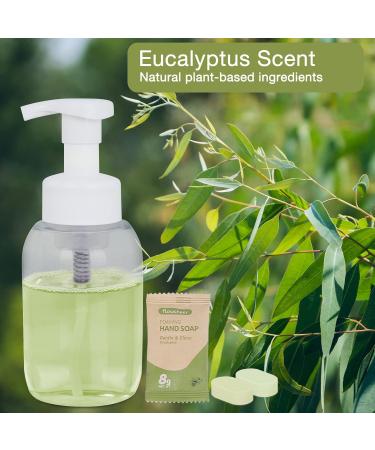 12 Pack Foaming Hand Soap Tablet Refills | Zero Waste, Eco-Friendly & Eucalyptus Scented | Makes 12x 8 fl oz Bottles - Shop Now! - Buy Online on GoSupps.com