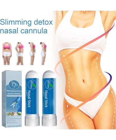 Qinlorgo Slimming Nasal Stick 2pcs 1g - Refreshing Nasal Inhaler for Traveling - Buy Online on GoSupps.com