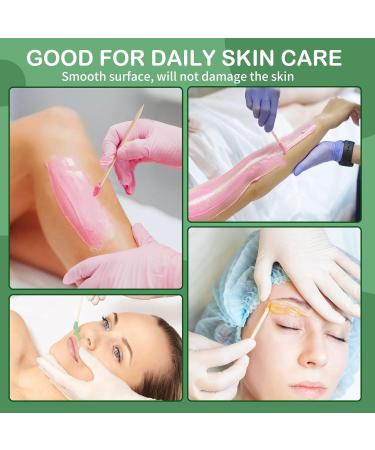 Wooden Wax Sticks Eyebrow Lip Nose Waxing Sticks Small Wax Spatulas Applicator Wood Craft Sticks for Hair Removal and Smooth Skin Spa and Home Usage (300PCS) - Buy Online on GoSupps.com