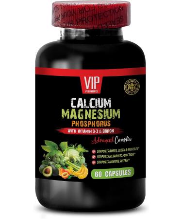 Bone and Joint Vitamins with Calcium, Magnesium, Phosphorus, Vitamin D-3, and Boron - 60 Capsules - Buy Online on GoSupps.com