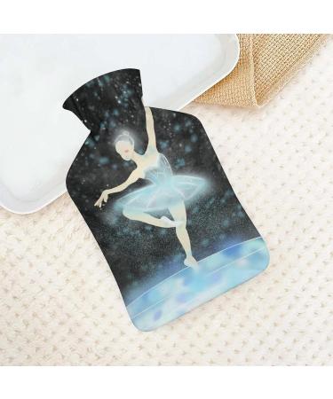Starry Dancing Girl Hot Water Bottle | Plush Bed Warmer for Adults & Kids | 26.5x15.3cm - Buy Online on GoSupps.com