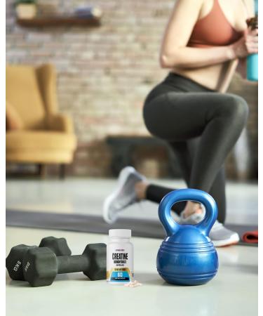 MetpharmUSA Creatine Monohydrate Capsules 1000 mg 60 Vegetable Capsules 30 Servings for Men and Women - Buy Online on GoSupps.com