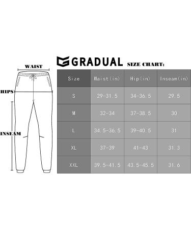 G Gradual Men's Zipper Pocket Sweatpants - Black Large | Athletic Training Joggers for Soccer, Running, Workout - Buy Online on GoSupps.com