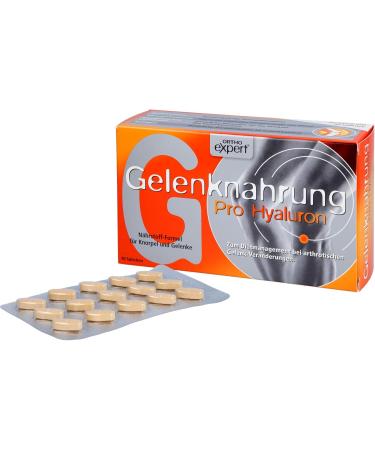 Joint Nutrition Pro Hyaluron Orthoexpert Tablets - 90 pcs | Premium Joint Support & Hydration - Buy Online on GoSupps.com