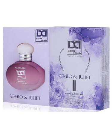 (Pack Of 2) Premium Oud Reefa Abayad Romeo&Juliet Men Women Non Alcoholic Long Lasting Timeless Fragrance For Enduring LOVE Oud Spicy Floral Scent 55-ML 1.86 Floz Vaporisateur Spray. - Buy Online on GoSupps.com