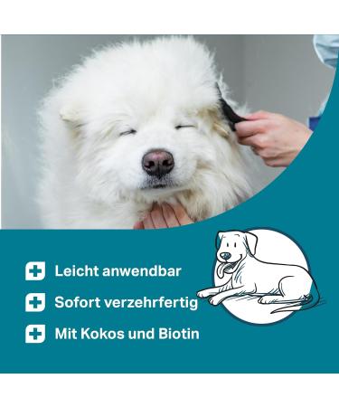 Medidog Coconut Paste 500g | Supplementary Feed for Dogs | Vitamin Complex for Itchy Skin & Glossy Fur - International Shipping - Buy Online on GoSupps.com