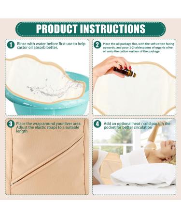 2/3Pcs Neck Waist Oil Pack Set Washable Reusable Essential Oil Wrap Mess-Free Oil Pack Wrap with Adjustable Elastic Strap Comfortable Oil Pack Leak-Proof Oil Pack for Neck Waist 1 pair of chest pads Khaki No. 3 Waist - Buy Online on GoSupps.com