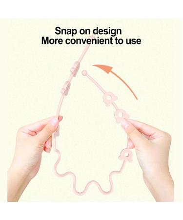 Silicone Pacifier Chain - Cute & Safe Pacifier Clips for Boys & Girls | Dental Aid from 3 Months - Buy Online on GoSupps.com