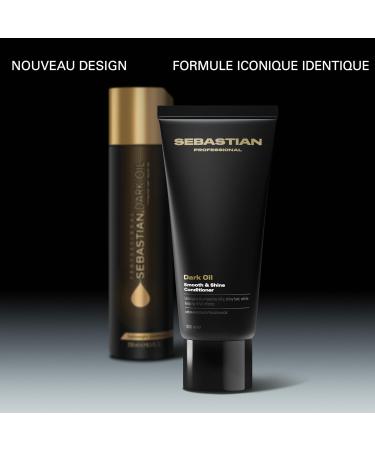 Sebastian Professional Dark Oil Apr s-shampoing brillance et lissage professionnel hydrate et discipline les cheveux 200 ml (Lot de 1) - Buy Online on GoSupps.com