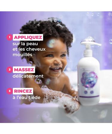 Les Secrets de Loly Bubble Kiss Soin lavant b b 2-en-1 corps & cheveux Ultra-doux Peaux sensibles & cheveux textur s (d s la naissance) 98% d'origine naturelle 400 ml - Buy Online on GoSupps.com