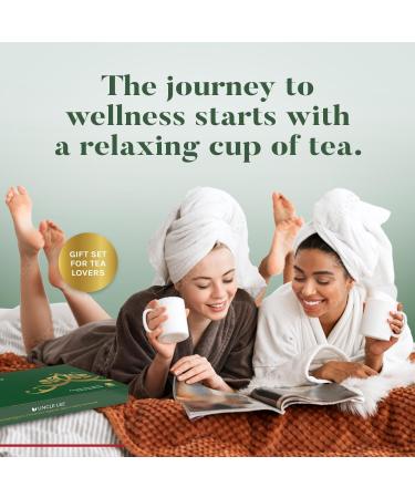 imperial organic Uncle's Lee Tea Premium Organic Wellness Tea Collection | Sample Pack of Traditional and Caffeine-Free Varieties (48 tea bags) green - Buy Online on GoSupps.com