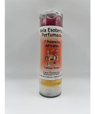 Veladora 7 Potencias Africanas 7 African Powers Candle