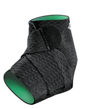 Mueller Sports Medicine Green Adjustable Ankle Support  For Men and Women  Black/Green  One Size Fits Most Green/Black