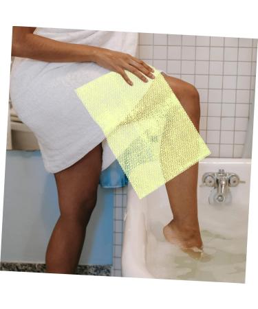 FRCOLOR Exfoliating Bath Towels - 2pcs African Net Sponge Body Scrubber for Deep Cleaning & Back Washing - Buy Online on GoSupps.com