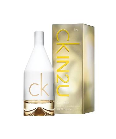 Calvin Klein CK IN2U Eau de Toilette for Women - Aromatic Fragrance Top notes: Redcurrant leaves Sicilian bergamot pink grapefruit fizz - Buy Online on GoSupps.com