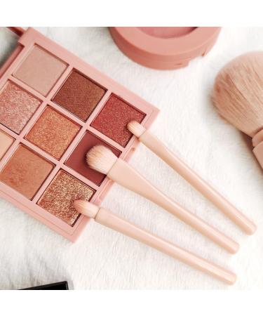 Travel Makeup Brushes Set: 4 in 1 Mini Cute Makeup Brush Retractable Professional Foundation Blending Powder Eye Shadow Brush for Women Facial Cosmetics Makeup Brush Set - Buy Online on GoSupps.com
