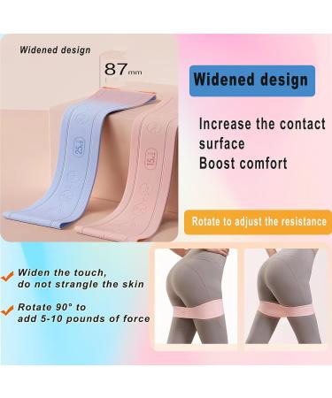 Buy Yoga Elastic Resistance Bands for Men & Women - Blue Hip Strength Training & Stretch Tension Bands - Buy Online on GoSupps.com