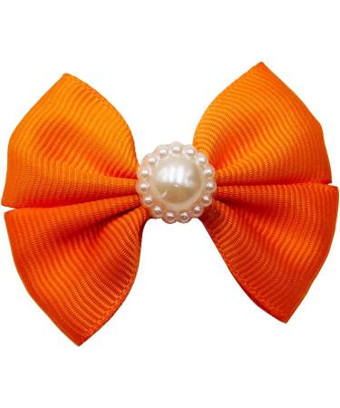 Pet Show 10 Pack Small Dog Hair Clips Bow French Barrette Bows Accessories for Yorkie Teddy Grooming - Buy Online on GoSupps.com