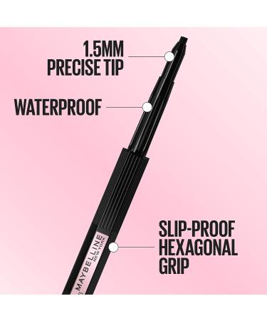 Maybelline New York Hyper Easy No Slip Pencil Eyeliner Makeup  Black  0.001 oz. 001 BLACK - Buy Online on GoSupps.com