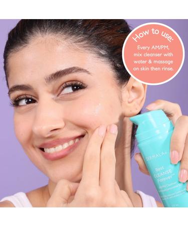FOBO CLEANSE by Dermala - Natural AM/PM Gentle Cleanser for Acne-Prone Skin | pH Balanced Formula for Clear Pimple-Free Results - Buy Online on GoSupps.com