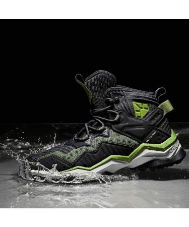 RAX Men's Jungle Wolf Waterproof Hiking Boot - Size 11, Black | Camping & Backpacking Shoe - Buy Online on GoSupps.com