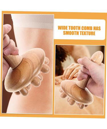 Buy Hapinary Wider Tooth Comb & Meridian Massage Brush | Best Hairbrush for Thick Hair & Scalp Care - Perfect for Women - Buy Online on GoSupps.com