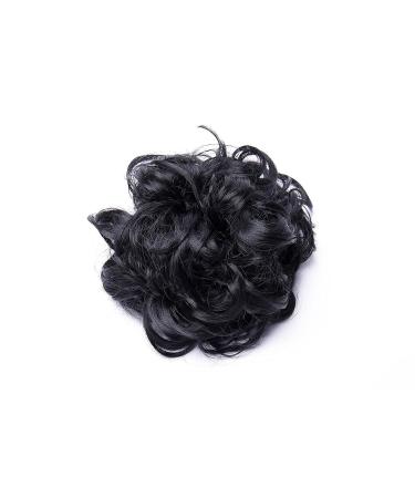 XXXL Hair Extension - Voluminous Curls & Ponytail Tendrils | Long Dark Black Hair Updos for Gorgeous Styles - Buy Online on GoSupps.com
