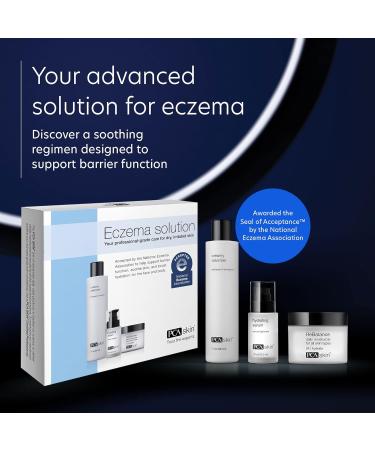 PCA SKIN Eczema Solution - Moisturizing Set for Dry & Sensitive Skin | Aloe Vera Wash Hyaluronic Acid Serum & ReBalance Moisturizer - Buy Online on GoSupps.com