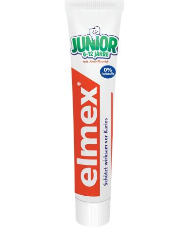 ELMEX Elmex Junior toothpaste 6-pack (6 x 75 ml) - Buy Online on GoSupps.com