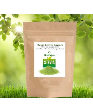 100% Natural Stevia Powder 200g - Vegan & Selected Leaves for Healthy Sweetening | Buy Internationally - Buy Online on GoSupps.com