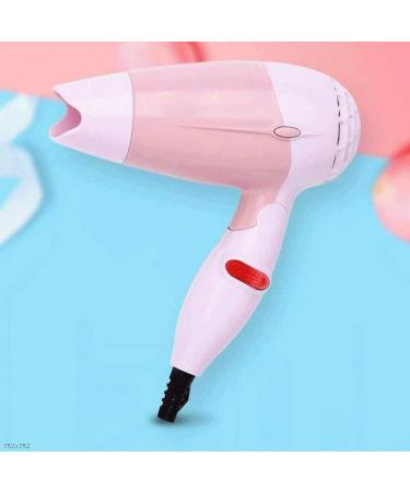 ADITAM Dual Voltage Hair Dryer 1000 Watts for Travel and Home Using Folding Handle Blow Dryer with Tourmaline Ceramic Dc Motor/Black Double The Comfort - Buy Online on GoSupps.com