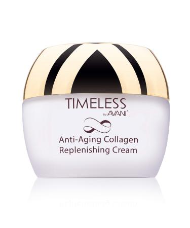 Avani Anti-Aging Collagen Replenishing Cream - Powerful Hydrating Firming & Tightening Face Lotion - Helps Plump Wrinkles & Restore Skin Elasticity