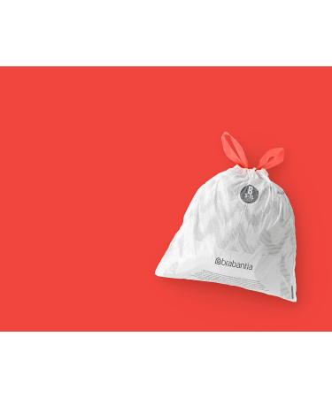 Brabantia Garbage Bags PerfectFit Donation Pack - Extra Strong White Code B (5L 40 Bags) for International Shipping - Buy Online on GoSupps.com