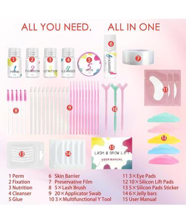 Kit Complet Lamination Sourcils & Lift Cils Am lior | Formule Barri re Protectrice pour Yeux Sensibles Permanation de Cils Douce Bleu - Buy Online on GoSupps.com
