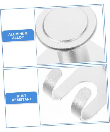 Doitool 2-Pack No Hook Razor Holder - Wall-Mounted Shaving Hooks for Bathroom Storage | Durable Aluminum Alloy - Buy Online on GoSupps.com