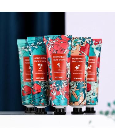 Shop Hand Cream Gift Set - 5 Floral Moisturizing Plant Essence Hand Creams for Soft Smooth Skin - Ideal International Shipping - Buy Online on GoSupps.com