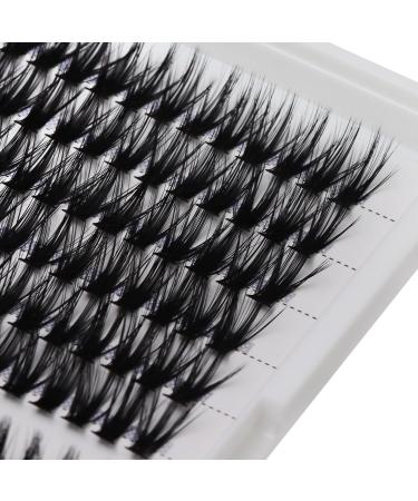 Bodermincer 240pcs D Curl 40D Cluster Eyelashes - 12-14mm Mixed DIY Eyelash Extensions for Stunning looks | International Shipping Available - Buy Online on GoSupps.com