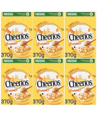 Cheerios Honey Cereal 370g - Pack of 6 - Buy Online on GoSupps.com