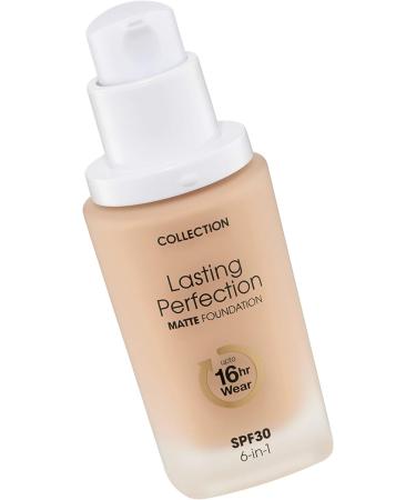 Collection Cosmetics Lasting Perfection Matte Foundation 27ml Maple - Full Coverage Formula - Buy Online on GoSupps.com